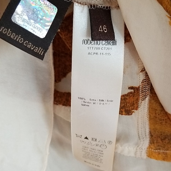 Authentic Roberto Cavalli Silk Bouse - Picture 4 of 4